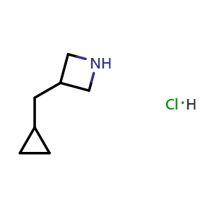 3-(Cyclopropylmethyl)azetidine hydrochloride