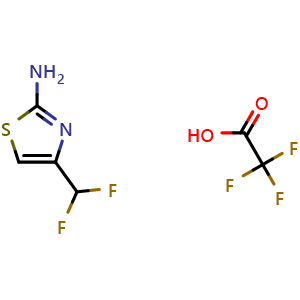 4-(Difluoromethyl)thiazol-2-amine 2,2,2-trifluoroacetate