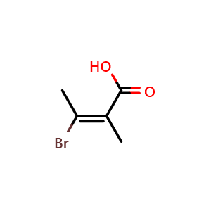 (E)-3-bromo-2-methylbut-2-enoic acid
