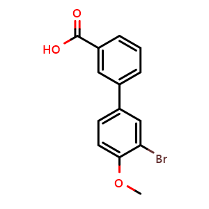 3-Bromo-4-methoxybiphenyl-3-carboxylic acid
