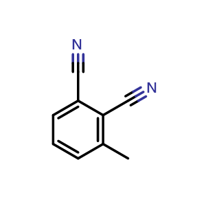 Chemical structure of 3-Methylphthalonitrile , CAS 36715-97-6, AChemBlock AD253390