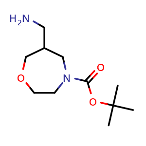 tert-Butyl 6-(aminomethyl)-1,4-oxazepane-4-carboxylate