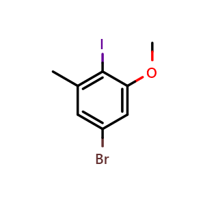 5-Bromo-2-iodo-1-methoxy-3-methyl-benzene