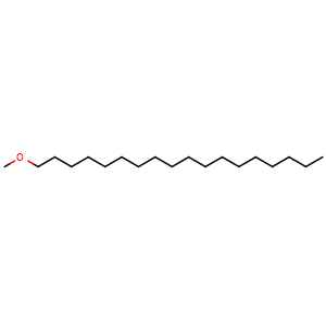 Chemical structure of 1-Methoxyoctadecane , CAS 6838-81-9, AChemBlock AD253475