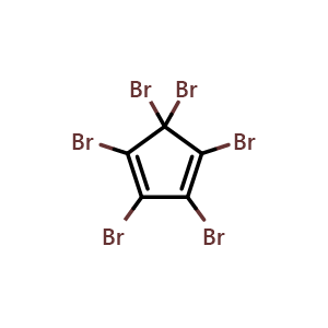 Perbromocyclopenta-1,3-diene