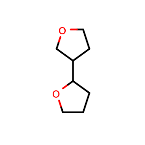 Chemical structure of 2,3'-Bioxolane , CAS 73373-15-6, AChemBlock AD253572