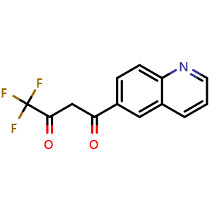 4,4,4-trifluoro-1-(quinolin-6-yl)butane-1,3-dione
