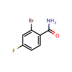2-Bromo-4-fluorobenzamide
