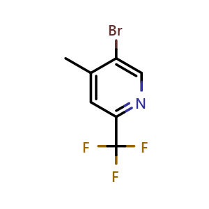 5-Bromo-4-methyl-2-(trifluoromethyl)pyridine