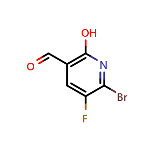 6-Bromo-5-fluoro-2-hydroxynicotinaldehyde