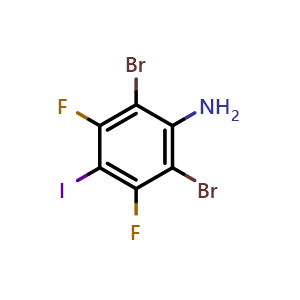 2,6-Dibromo-3,5-difluoro-4-iodo-phenylamine