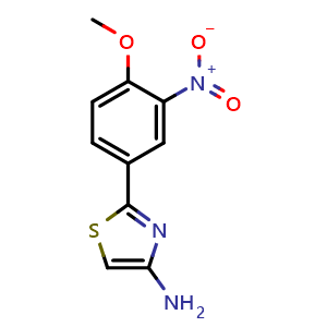 2-(4-Methoxy-3-nitro-phenyl)-thiazol-4-ylamine