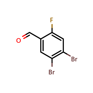 4,5-Dibromo-2-fluorobenzaldehyde