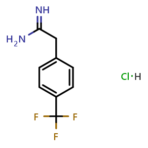2-(4-(Trifluoromethyl)phenyl)acetimidamide hydrochloride