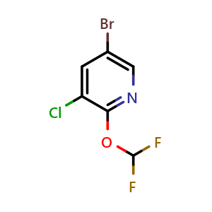 5-Bromo-3-chloro-2-(difluoromethoxy)pyridine