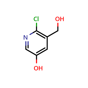6-Chloro-5-(hydroxymethyl)pyridin-3-ol