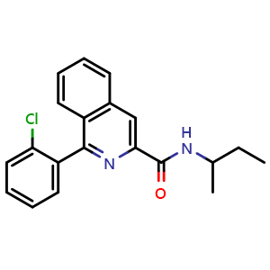 N-(sec-Butyl)-1-(2-chlorophenyl)isoquinoline-3-carboxamide