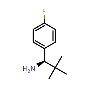 (R)-1-(4-Fuorophenyl)-2,2-dimethylpropan-1-amine
