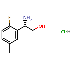 (S)-2-Amino-2-(2-fluoro-5-methylphenyl)ethan-1-ol hydrochloride