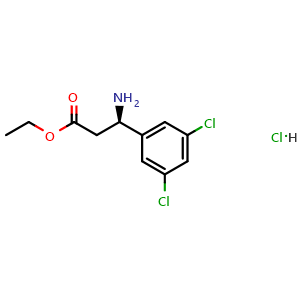 (R)-Ethyl 3-amino-3-(3,5-dichlorophenyl)propanoate hydrochloride