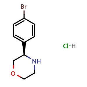 (R)-3-(4-Bromophenyl)morpholine hydrochloride