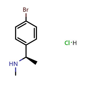 (R)-1-(4-Bromophenyl)-N-methylethan-1-amine hydrochloride