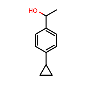 1-(4-Cyclopropylphenyl)ethan-1-ol