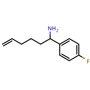 1-(4-Fluorophenyl)hex-5-en-1-amine