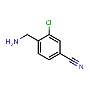 4-(Aminomethyl)-3-chlorobenzonitrile