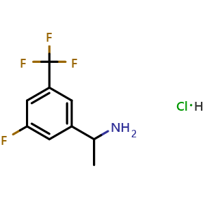 1-(3-Fluoro-5-(trifluoromethyl)phenyl)ethan-1-amine hydrochloride