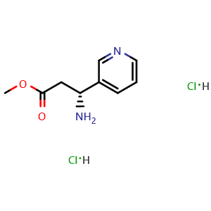 Methyl (R)-3-amino-3-(pyridin-3-yl)propanoate dihydrochloride
