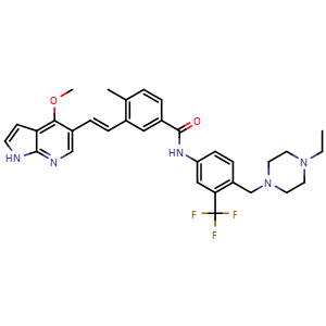 Chemical structure of HG6-64-1 , CAS 1315329-43-1, AChemBlock AD254581