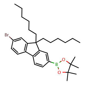 2-(7-Bromo-9,9-dihexyl-9H-fluoren-2-yl)-4,4,5,5-tetramethyl-1,3,2-dioxaborolane
