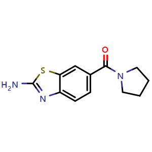 (2-Aminobenzo[d]thiazol-6-yl)(pyrrolidin-1-yl)methanone