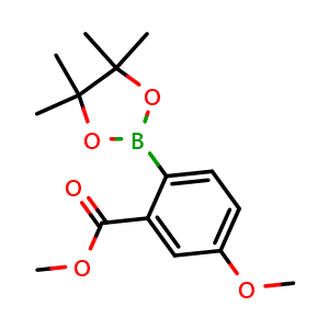 Methyl 5-methoxy-2-(tetramethyl-1,3,2-dioxaborolan-2-yl)benzoate