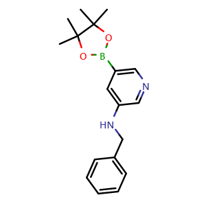 N-benzyl-5-(4,4,5,5-tetramethyl-1,3,2-dioxaborolan-2-yl)pyridin-3-amine