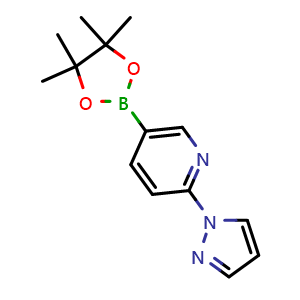 2-(1H-Pyrazol-1-yl)pyridine-5-boronic acid, pinacol ester