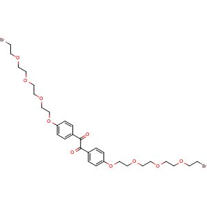1,2-Bis(4-(2-(2-(2-(2-broMoethoxy)ethoxy)ethoxy)ethoxy)phenyl)ethane-1,2-dione