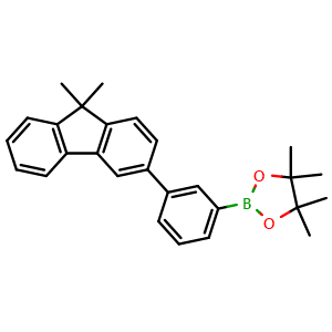 2-(3-(9,9-dimethyl-9H-fluoren-3-yl)phenyl)-4,4,5,5-tetramethyl-1,3,2-dioxaborolane