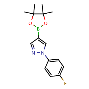 1-(4-Fluorophenyl)-4-(4,4,5,5-tetramethyl-1,3,2-dioxaborolan-2-yl)-1H-pyrazole