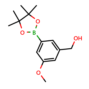 [3-Methoxy-5-(tetramethyl-1,3,2-dioxaborolan-2-yl)phenyl]methanol