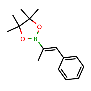 (Z)-4,4,5,5-Tetramethyl-2-(1-phenylprop-1-en-2-yl)-1,3,2-dioxaborolane