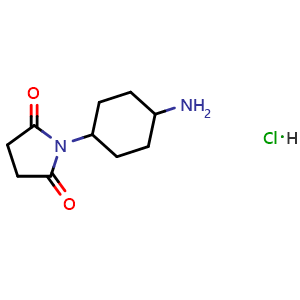 1-(4-Aminocyclohexyl)pyrrolidine-2,5-dione hydrochloride
