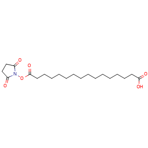 16-[(2,5-Dioxo-1-pyrrolidinyl)oxy]-16-oxohexadecanoic acid