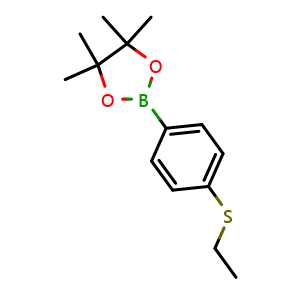 2-(4-(ethylthio)phenyl)-4,4,5,5-tetramethyl-1,3,2-dioxaborolane