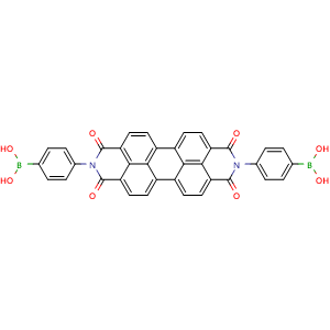 ((1,3,8,10-Tetraoxo-1,3,8,10-tetrahydroanthra[2,1,9-def:6,5,10-d'e'f']diisoquinoline-2,9-diyl)bis(4,1-phenylene))diboronic acid