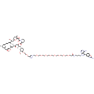 Chemical structure of RapaLink-1 , CAS 1887095-82-0, AChemBlock AD255244