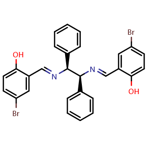 2,2′-[[(1S,2S)-1,2-Diphenyl-1,2-ethanediyl]bis[(E)-nitrilomethylidyne]]bis[4-bromophenol]