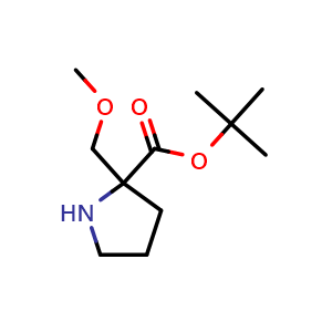 tert-Butyl 2-(methoxymethyl)pyrrolidine-2-carboxylate