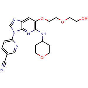 Chemical structure of GLPG2534 , CAS 2095615-97-5, AChemBlock AD255316